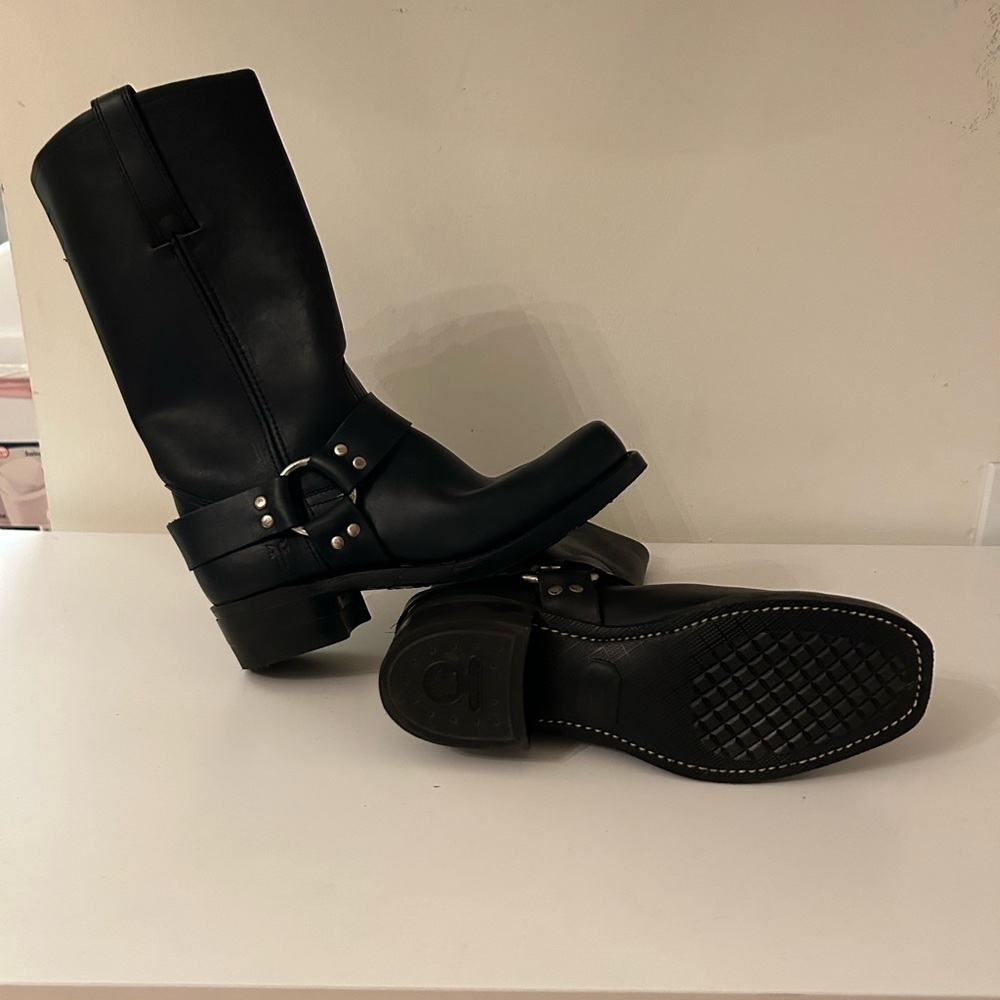 Frye harness boots size 9D